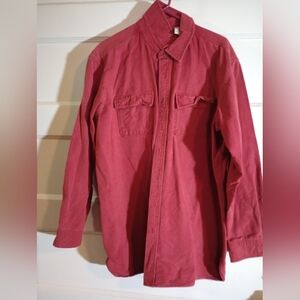 L.l.Bean men's XL button down long sleeve shirt
